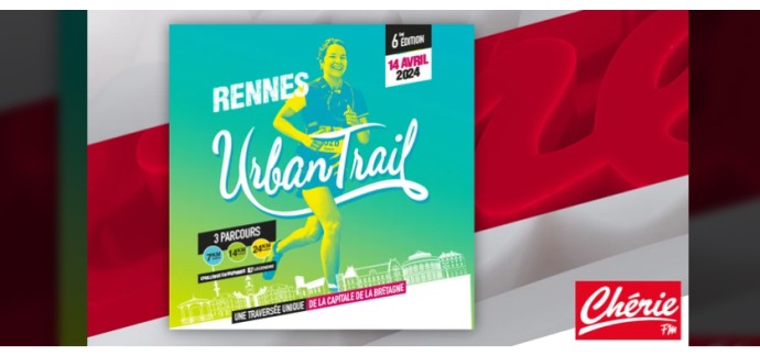 Chérie FM: Des dossards pour le Rennes Urban Trail à gagner