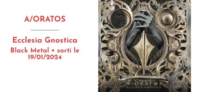 La Grosse Radio: 2 albums CD ou vinyles "Ecclesia Gnostica" de A/Oratos à gagner