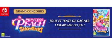 Le Journal de Mickey: 3 jeux vidéo Switch "Princesse Peach : Showtime" à gagner