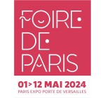 Foire de Paris: 2 entrées gratuites pour la Foire de Paris 2024