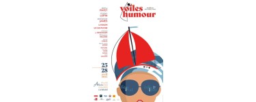 Rire et chansons: 8 lots de 2 invitations pour différents spectacles du festival "Les Voiles de l'Humour" à ganer