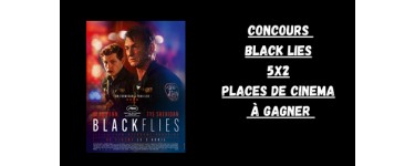 Blog Baz'art: 5 lots de 2 places de cinéma pour le film "Black flies" à gagner