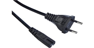 Amazon: Câble d'alimentation AKYGA AK-RD-02A pour ordinateur portable à 1,85€