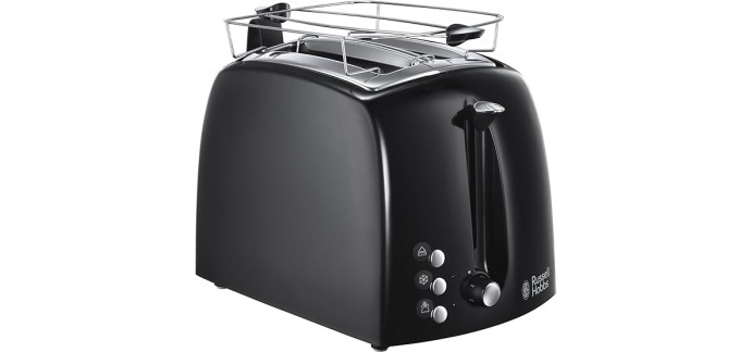 Amazon: Grille pain 2 Fentes Textures+ Russell Hobbs 22601-56 à 20,99€