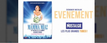 Nostalgie: 1 lot de 2 invitations pour la comédie musicale "Mamma Mia!" à gagner