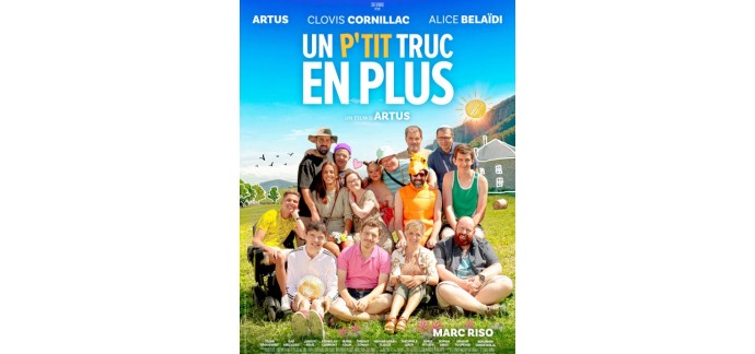 Carrefour: 100 lots de 2 places de cinéma pour le film "Un P'tit truc en plus" à gagner