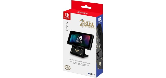 Amazon: Playstand Hori Support pour Nintendo Switch - Zelda à 12,99€
