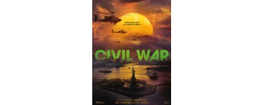 Carrefour: 100 lots de 2 places de cinéma pour le film "Civil War" à gagner