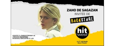 Ouest France: Des invitations pour assister à l'émission Hit West avec Zaho de Sagazan à gagner