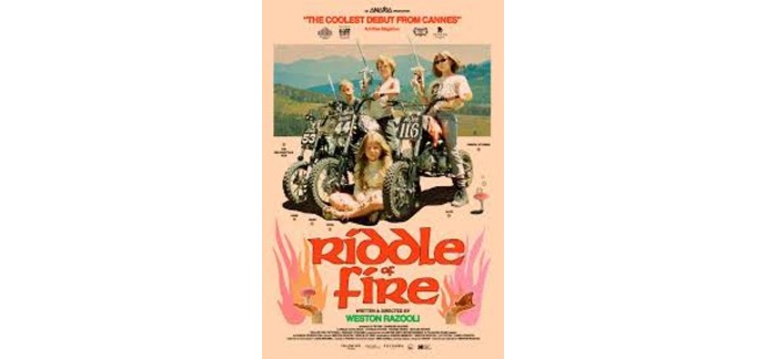 MaFamilleZen: Des places de cinéma pour le film "Riddle of Fire" à gagner