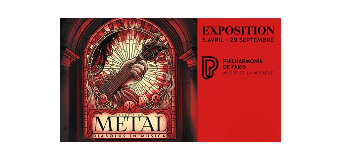 Arte: 10 lots de 2 entrées pour l’exposition "Metal" à la Philharmonie de Paris à gagner