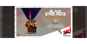 NRJ: 8 lots de 2 invitations pour le concert de Black Eyed Peas à gagner