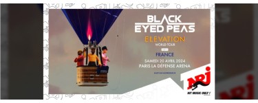 NRJ: 8 lots de 2 invitations pour le concert de Black Eyed Peas à gagner
