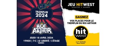 Ouest France: Des invitations pour le tremplin du Festival de Roi Arthur à gagner