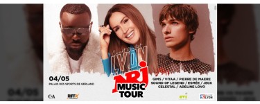 NRJ: 10 lots de 2 invitations pour le "NRJ Music Tour" à gagner
