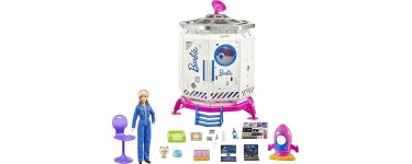 Amazon: Poupée Barbie Space Discovery - Coffret Station Spatiale avec poupée Astronaute à 28,20€