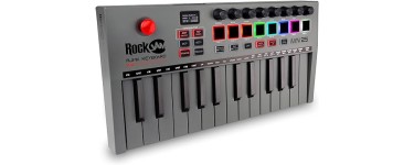 Amazon: Clavier MIDI RockJam Go 25 Key USB & Bluetooth à 45,62€