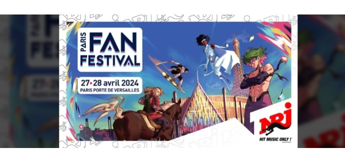 NRJ: 5 lots de 2 pass 2 jours pour le Paris Fan Festival à gagner