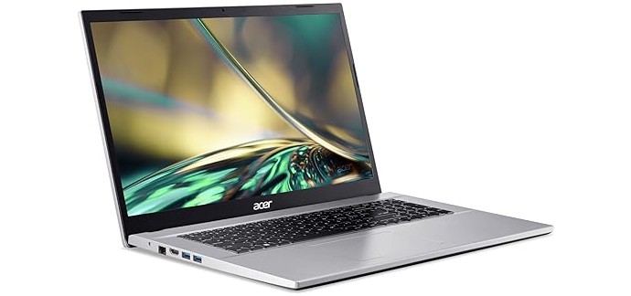 Amazon: PC portable 17,3" Acer Aspire 3 A317-54-54DZ - FHD, i5-1235U, RAM 16 Go, SSD 512 Go à 549,99€