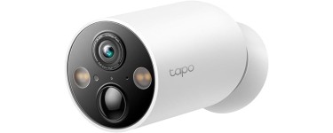 Amazon: Caméra Surveillance WiFi Extérieure sans Fil 2K+ Tapo C425 à 106,90€