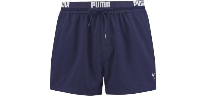Amazon: Short de bain homme PUMA Swim Logo à 12,75€