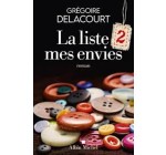 France Bleu: 1 livre "La liste 2 de mes envies" de Grégoire Delacourt à gagner