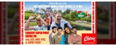 Chérie FM: 250 lots de 4 invitations pour le Concert Super Privé de Chérie FM à gagner