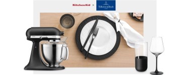 Villeroy Boch:  1 robot pâtissier KitchenAid Artisan + 1 ensemble de vaisselle Villeroy & Boch à gagner