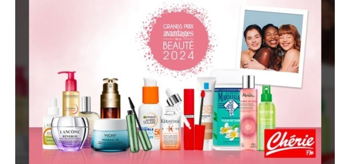 Chérie FM: 14 lots de 7 produits de beauté à gagner