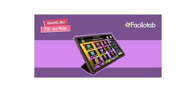 Femme Actuelle: 1 tablette Facilotab, 10 applications Facilotab à gagner