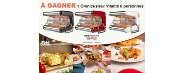 Télé Loisirs: 1 appareil culinaire Omnicuiseur 6 personnes à gagner