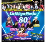 Weo: 5 lots de 2 invitations pour la Méga Fiesta 80 à gagner