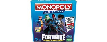 Amazon: Jeu  de société Monopoly Flip édition : Fortnite à 19,60€