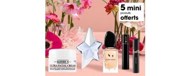 Sephora: 5 mini produits offerts dès 95€ d'achat 