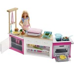 Amazon: Coffret Barbie Cuisine à Modeler - FRH73 à 54,99€