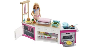 Amazon: Coffret Barbie Cuisine à Modeler - FRH73 à 54,99€
