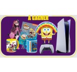 Nickelodeon: 1 console PS5, 1 figurine, 1 mug, 1 poupée, 1 BD à gagner