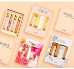 adopt': 1 an de parfums, 1 Parfum L'Or Blanc, 1 Coffret l'Or Blanc, 1 coffret Maman je t'aime à gagner