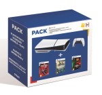 Fnac: Pack Console Sony PS5 Standard Slim + 3 jeux ( Spider-Man 2 + Hogwarts Legacy + Stray) à 599,99€