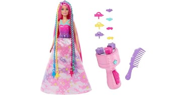 Amazon: Poupée Barbie Dreamtopia Princesse Tresses Magiques - JCW55 à 24,99€