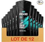 Amazon: Lot de 12 Gels douche homme Axe Apollo 5en1 - Parfum Sauge & Bois de Cèdres (250ml) à 25,12€