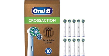 Amazon: Pack de 10 brossettes Oral-B Pro Cross Action à 23,99€