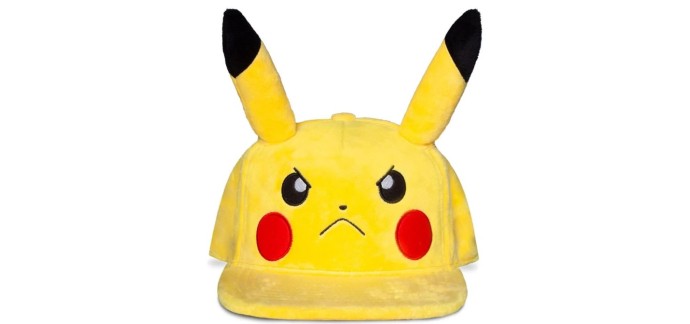 Micromania: Casquette Pokemon - Pikachu à 9,99€