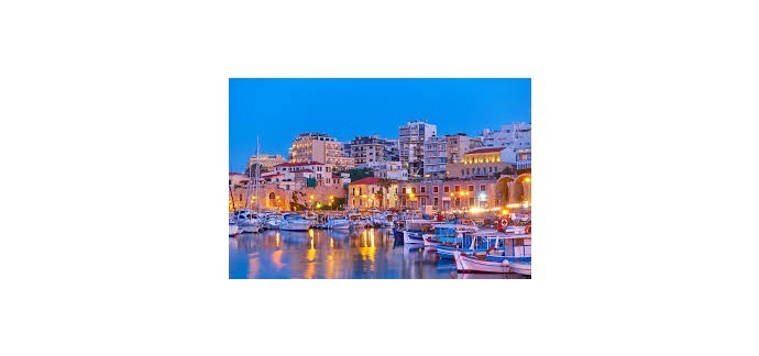 Fram: 2 billets d'avion A/R pour Heraklion  + un séjour FRAM 8 jours / 7 nuits à gagner