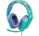 Amazon: Casque Gamer Filaire avec Micro Logitech G335 - Vert à 52,66€