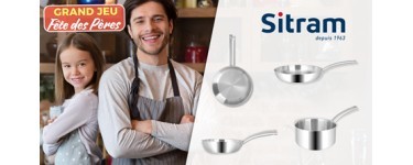 Cuisine Actuelle: 2 lots de 3 poêles et 2 casserole de la gamme Bacchus de Sitram à gagner