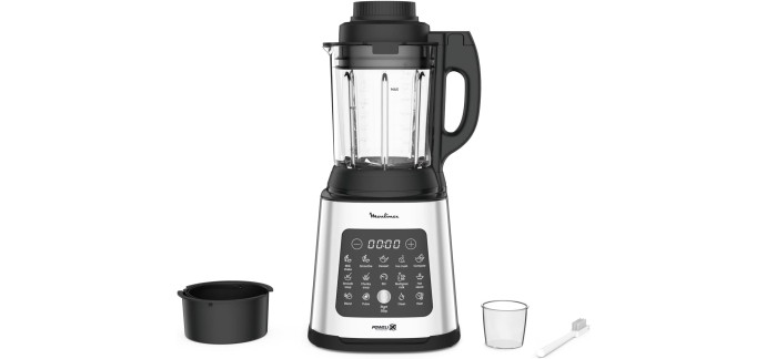 Amazon: Blender chauffant Moulinex Perfectmix Cook LM83SD10 1400 W à 159,99€
