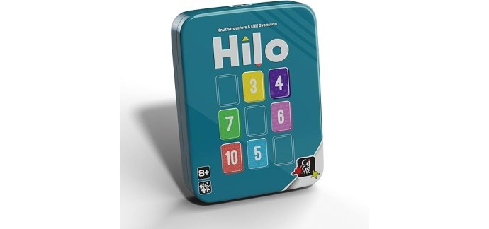 Amazon: Jeu de société HILO à 9,90€