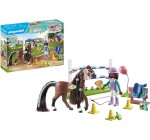 Amazon: Playmobil Horses of Waterfall Zoe & Blaze avec Parcours d'obstacles - 71355 à 22,63€