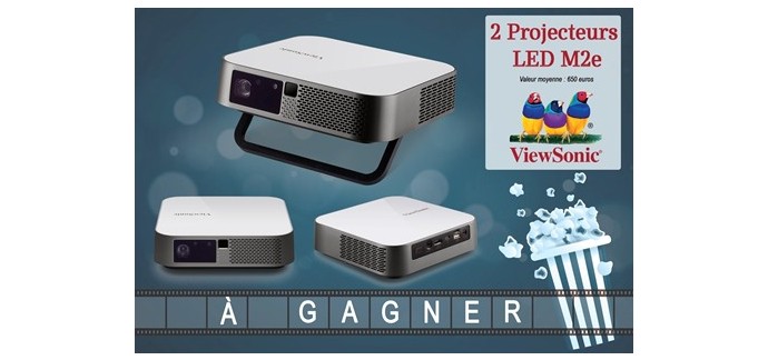 Télé Loisirs: 2 projecteurs ViewSonic à gagner